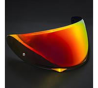 KWTN Motociclo Visiera for Casco da Moto for HJC HJ34P C10, Accessori di Ricambio for Visiera, Lenti AntiGraffio Colorate for Casco da Moto, Rosso C Tea(C Tea Red)