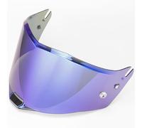 KWTN Motociclo Visiera for Casco da Moto for LS2 FF805, Accessori di Ricambio for Visiera, Lenti AntiGraffio Colorate for Casco da Moto, Marrone F(E Aurora Deep Blue)