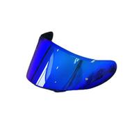 KWTN Motociclo Visiera for casco MT-V-12 for MT for casco Stinger e for casco Thunder 3 for MT Parti di ricambio for Thunder for 3SV Guida in sicurezza(Blue)