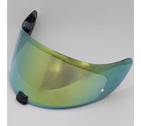 KWTN Motociclo Visiera Protettiva for Casco da Moto HJC C70 IS-17 FG-17 FG-ST, Accessori di Ricambio for Visiera, Lenti AntiGraffio Colorate for Casco da Moto, Grigio D(I Tea Colorful Gold)