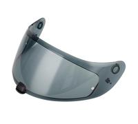KWTN Motociclo Visiera Protettiva for Casco da Moto, Parabrezza, for HJC HJ20M C70/IS-17/FG-17/FG-ST, Compatibile con Pinlock, Visiera di Ricambio Colorata (Oro)(Light Smoke)