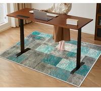 KwuSeug Tappetino per Sedia da Ufficio Antiscivolo AntiGraffio Pelo Corto Tappeto Gaming Pavimento per Pavimenti Duri in Legno Piastrellati Tappeto per Sedia con Ruote Rettangolare 200 x 250 cm