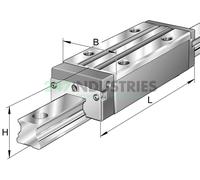 KWVE30-B-SL-V0-G1 INA 28 x 60 x 127 mm LINEAR PLAIN UNIT