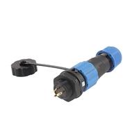KWWEWEB SP13 IP68 Connettore Impermeabile Maschio Femmina Presa Tipo di Saldatura Cavo Esterno Connettori di Alimentazione elettrica(SP13 Nut,1 PCS_5P)