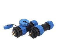 KWWEWEB SP21 IP68 Connettore Impermeabile Dado Posteriore Tipo 2 - Connettori Cavo a 12 Pin Connettore Maschio e Femmina for Cavo aeronautico(SP21-12L)