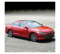 KWZGHOLJ Veicoli a Motore in Scala 1:18 for Volkswagen Lamando L Simulazione Lega Pressofusa Modello di Auto di Lusso Ornamento Statico da Collezione(Red)