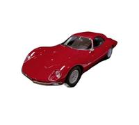 KWZGHOLJ Veicoli a Motore in Scala for Alfa Romeo TZ2 1965 Sports Car 1:18 Scale Alloy Car Model Simulazione Statica in Miniatura Veicolo da Collezione