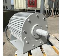 KX-ENERGIE Magneti Permanenti Generatore Trifase 300giri/min da 10000W, 96v 220v 380v 400v Senza Ingranaggi CA Motori Elettrici a Alternatore NdFeB a terre rare Turbina Eolica