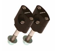 KX KXF CR CRF - Coppia Di Pontet Alu Nero 22 Mm RFX RACE / FXHM1002255BK