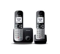 KX-TG6852JTB - Telefono cordless, segreteria telefonica, nero