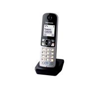 KX-TGA681EXB - Auricolare per serie KX-TG68xx, con base di ricarica, nero