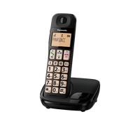 Panasonic KX-TGE110 Telefono DECT Identificatore di chiamata Nero