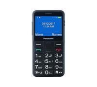KX-TU155EXBN - Telefono per anziani, ampio display a colori, tasti grandi, pulsante di emergenza SOS, nero