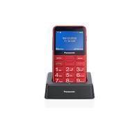 KX-TU155EXCN - Telefono per anziani, ampio display a colori, tasti grandi, pulsante di emergenza SOS, blu