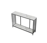Kx9Lb8d Tavolo consolle per ingresso Tavolo consolle lungo, tavolo stretto, da divano con base in metallo, d'ingresso, foyer Tavolo da divano
