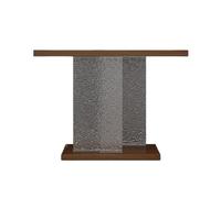 Kx9Lb8d Tavolo consolle per ingresso Tavolo da consolle stretto in legno, tavolo divano moderno, ingresso, scrivania in acrilico, piccola for computer, TV, for Tavolo da divano(Bruin)