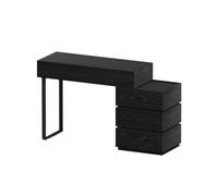 Kx9Lb8d Tavolo da trucco Vanity for il trucco minimalista italiano Design moderno impilabile con spazio di archiviazione multifunzione Scrivania da toeletta