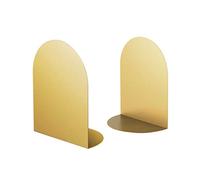 KXAOXGRC Metale di fine libro, Fermalibri in metallo 1 paio for l'home office(A)