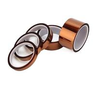 KXAOXGRC Nastro resistente ad alta poliimide, Nastro isolante in poliimmide Kapton 5-25mm 33m 1/3/5 PZ(1pcs,18mm)