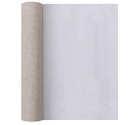 KXAOXGRC Rotolo di Tela Bianca, Rotolo di Tela in Misto Lino Grezzo con Fondo preparato for Pittura acrilica a Olio, Diverse Dimensioni(0.38 x1m)
