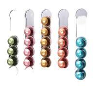 KXAOXGRC titolare capsule di caffè, Coffee Capsules Holder Black And White 26.1x32.3x1.3cm(Noir)