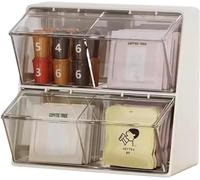 KXAOXGRC titolare capsule di caffè, Organizer Porta Capsule E Cialde Caffè Bianco Verde