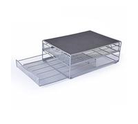 KXAOXGRC titolare capsule di caffè, Porta Capsule Caffè E Scatola Condimenti Ferro Ed EVA 37x28,3cm