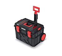 KXB604045F-S411 Cassetta per Utensili con Ruote Nero Polimero X BLOCK LOG BOX