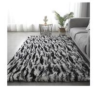 KXCR Tappeto Soggiorno Moderni Shaggy Tappeti Peloso Salotto - Rettangolare, Tappetos Lavabili Grandi Dimensioni, Pelo Lungo, Per Camera Da Letto (Color : A, Size : 160x200cm)