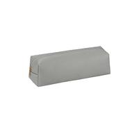 KXCVBNKLJ Astuccio per cancelleria, Astuccio multicolore misura A in ecopelle, astuccio con cerniera di grande capacità, materiale scolastico(Gray)