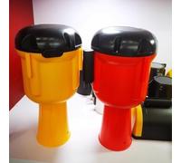 KXCVBNKLJ Barriera retrattile con cono stradale, Nastro segnaletico retrattile a cono stradale rosso/giallo 2-10 m(Yellow,300cm/9.8ft)