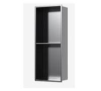 KXCVBNKLJ Nicchia portaoggetti in acciaio inossidabile, Stainless Steel Wall Mounted Shower Shelf Bathroom Kitchen Multicolor Multiple Sizes(Grigio,70X28cm)