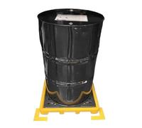 KXCVBNKLJ Piattaforma modulare con vassoio di contenimento, Piattaforma modulare di contenimento delle fuoriuscite Giallo Nero Dimensioni multiple(66x36x12cm)