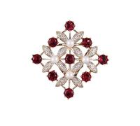 KXCVBNKLJ Set di copri-gambe per mobili, Sciarpa con fibbia geometrica quadrata a tre anelli di seta perle Scialle Cerchio multicolore(Red)