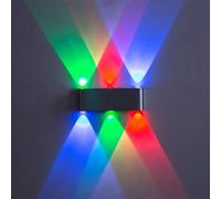 KXEcoLife Applique da Parete a LED Moderna, in Alluminio, Verticale, per Soggiorno, Camera da Letto, corridoio, Colori Assortiti, 8W, Elegante Illuminazione d'interni, Design a Risparmio ene