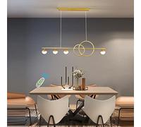 KXEcoLife Lampada a Sospensione LED Moderna e Regolabile - 95 cm, Lampada da soffitto per Sala da Pranzo, Lampada da Tavolo Versatile per casa, Ufficio, Camera da Letto, Studio, Elegante des