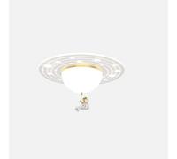 KXEcoLife Lampada da soffitto Moderna per cameretta Bambini con Astronauta dei Cartoni Animati, Lampada da Camera da Letto in Stile Nordico Creativo, Illuminazione Interna Minimalista rotond