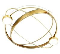 KXEcoLife Lampada da soffitto per Interni con Maschera Protettiva in Acrilico a 360° - Design Moderno in Stile Art Déco Che valorizza l'atmosfera di Soggiorno, Camera da Letto, Studio e Illu