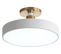 KXEcoLife Lampada da soffitto Rotonda, Moderna, Semplice, a LED, per Soggiorno, Ristorante, Camera da Letto, Cucina, Soggiorno, corridoio (Larghezza 50 cm/19,7 Pollici)