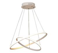 KXEcoLife Lampadari LED Lampadari creativi, Nordic Minimalista Post Moderno Ingresso Camera da Letto Negozio di Abbigliamento Ufficio Soggiorno Studio Lampada ad Anello LED Lampade a sospens