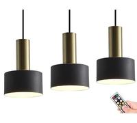 KXEcoLife Mini Lampada a Sospensione a Batteria con Telecomando, lampadario Moderno di Piccole Dimensioni per Interni, Lampada a Sospensione Senza Fili per Isola Cucina, Camera da Letto, Sal