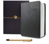 KXF A5 720 - Blocco note a righe orizzontali, super spesse, per uomini, donne, viaggi, in finta pelle, diario per appunti, giornali e scuola