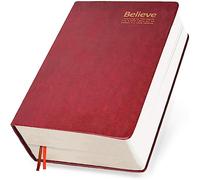 KXF Diario da 720 pagine extra spesso per donne e uomini, in pelle vegale, taccuino a righe, 720 pagine, blocco note da viaggio, regalo per compleanno, Natale, vacanze, diario giornaliero mensile