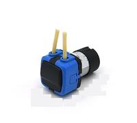 KXF Pompa peristaltica 12V 24V 6V Motore a corrente continua dosatrice a basso flusso for trasferimento di liquidi e bevande Facile da pulire(S10,KXF-DE-6V)