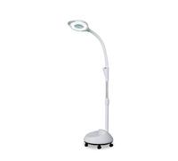 KXJPIZIYB Lampada da Terra Chirurgica, Lampada Medica a Luce Fredda a LED, Ring Light Verticale Mobile, Bellezza, Luce per Ciglia, Luce per Tatuaggi, Dimmerabile