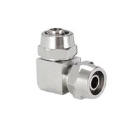 KXJSYL Tool 1PC Pneumatico Avvitamento Rapido Raccordo for Tubo in Ottone T-Tipo L-Tipo Cross-Tipo OD del Tubo 4mm 6mm 8mm 10mm 12mm 14mm 16mm Raccordi Pneumatici(Two Way,16mm)