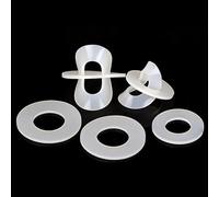 KXJSYL Tool Guarnizione piatta in silicone/sigillante impermeabile resistente alle alte temperature(30pcs 4x10x2)