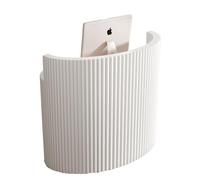 KXKJRYB Banco Reception Banco Accoglienza Curvo Bianco Design Moderno Con Cassetti Per Centro Estetico Negozio Cassa Tavolo Accoglienza-A