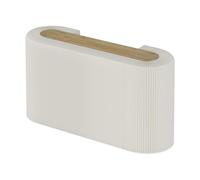 KXKJRYB Bancone Reception Accoglienza Moderno Ovale In Carta Riciclabile Pieghevole Con Ripiani Per Centro Estetico Negozi-A