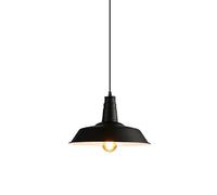 KXKLGWHN Apparecchi per lampadari in stile industriale nordico, paralume per lampada a sospensione in ferro a vite E27, lampada a sospensione a soffitto per montaggio a incasso, lampade decorative per